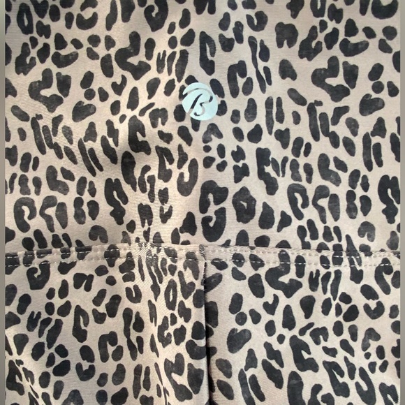 Bally Animal Print Leggings with Side Pockets - Picture 10 of 14